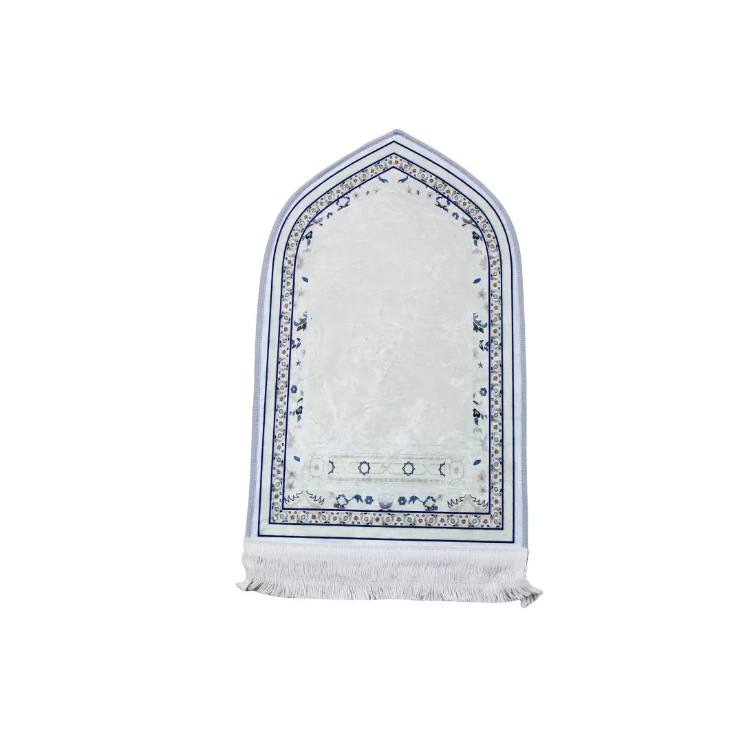 Portable Travel Prayer Mat – Thick Soft Non-Slip Muslim Rug | 35×60cm | 7 Colors & Prints