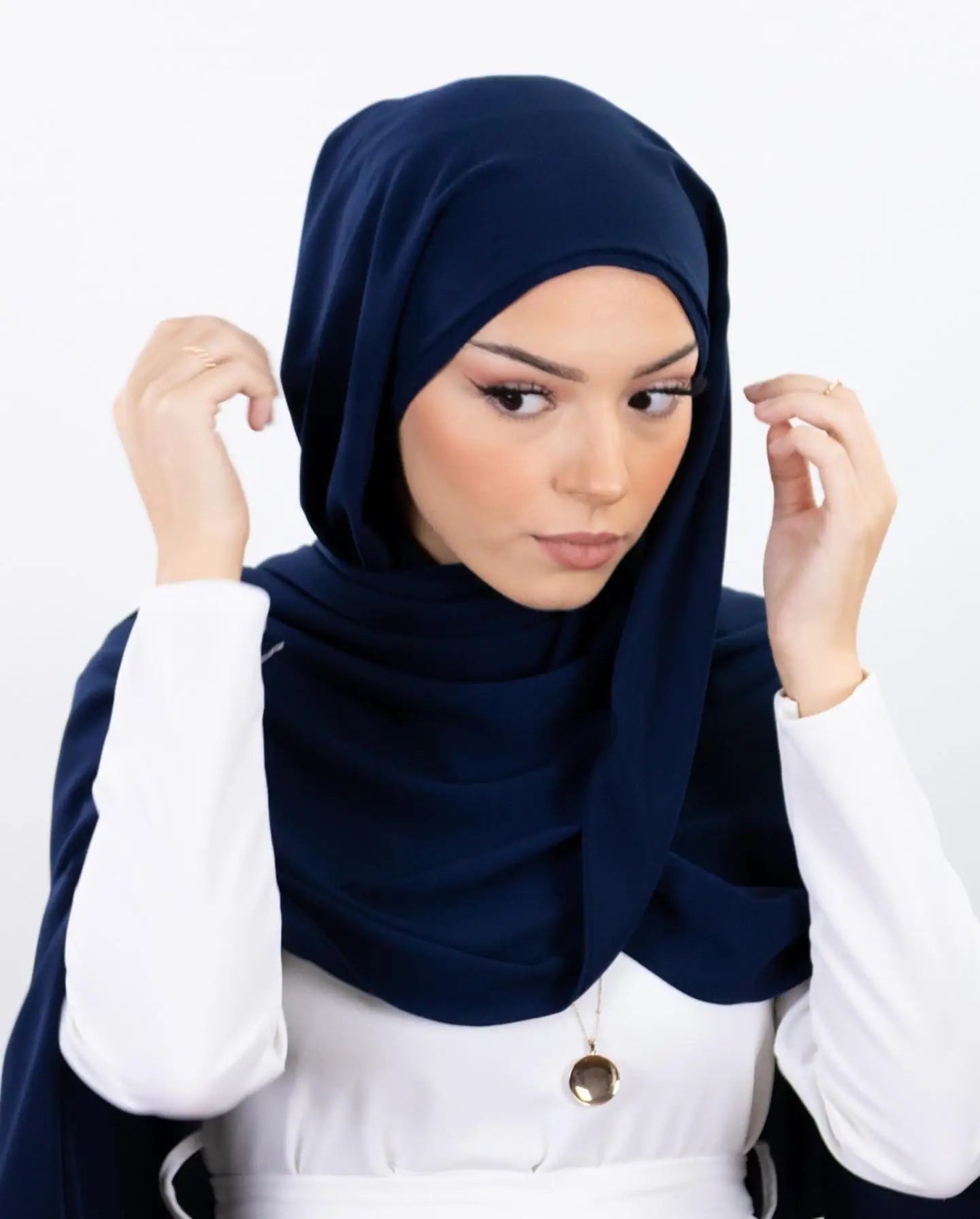 Women's Pin-Free Instant Chiffon Hijab – 72×175cm, 8 Colors