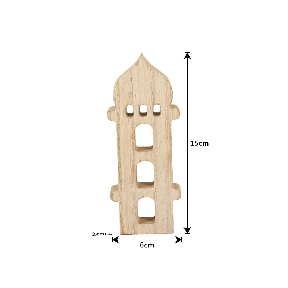 Ramadan Wooden Ornament – Islamic Home Decoration