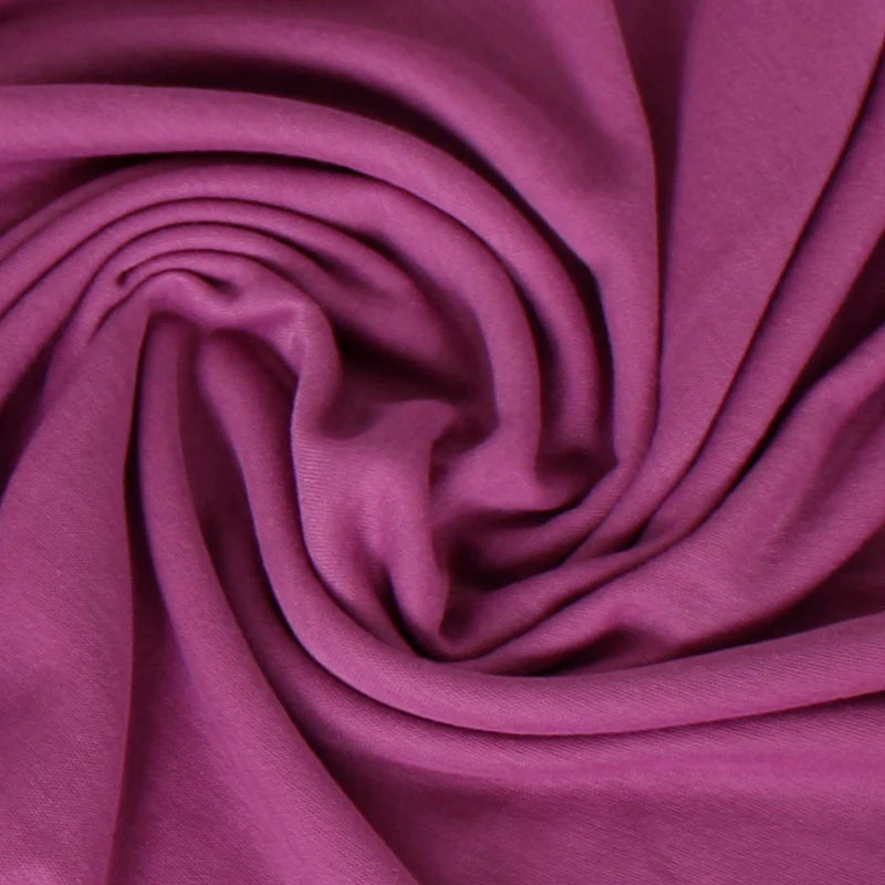 Women's Plain Cotton Jersey Hijab Scarf – Long Soft Shawl, 39 Colors
