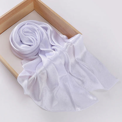 Women's Chiffon Hijab Scarf – Lightweight Silk-Feel Headscarf