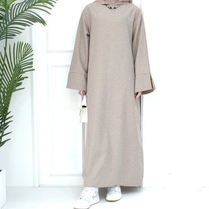 Women's Dubai Abaya – Loose Elegant Closed Modest Dress