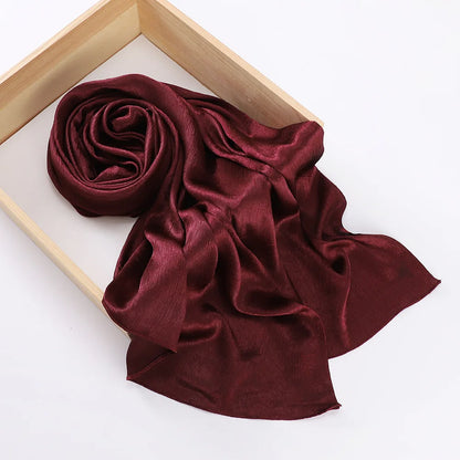 Women's Chiffon Hijab Scarf – Lightweight Silk-Feel Headscarf
