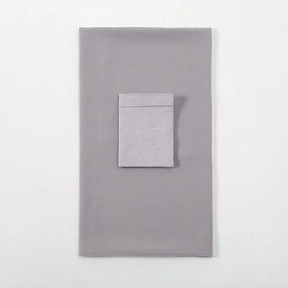 2-Piece Chiffon Hijab & Matching Undercap Set – Plain Shawl with Inner Cap for Women | 42 Colors