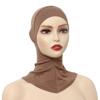 Women's Ninja Underscarf Inner Hijab Cap – Modal Velvet, 15 Colors