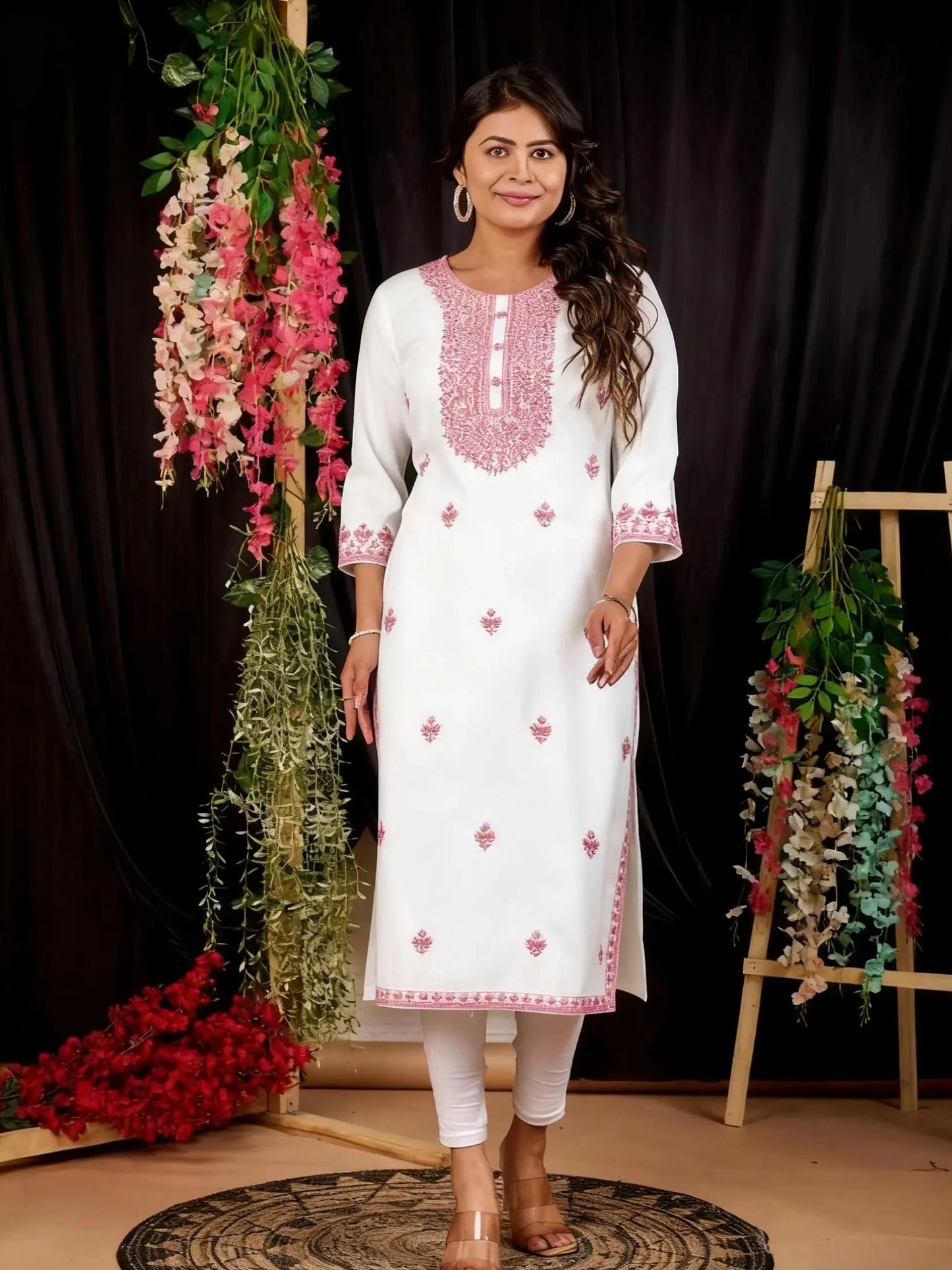 Women's Straight-Cut Abaya – Casual Modest Dress