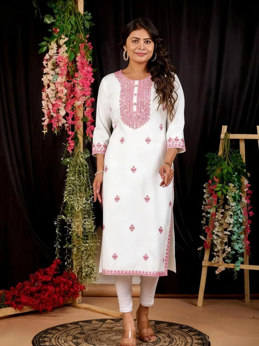 Women's Straight-Cut Abaya – Casual Modest Dress