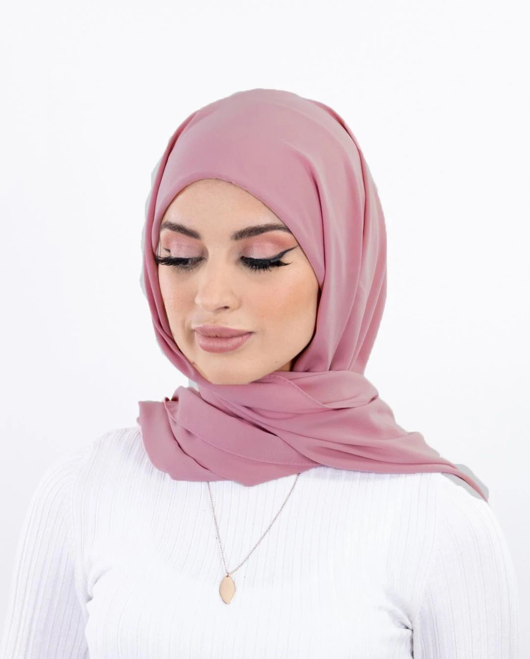 Women's Pin-Free Instant Chiffon Hijab – 72×175cm, 8 Colors