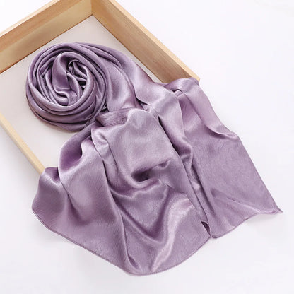Women's Chiffon Hijab Scarf – Lightweight Silk-Feel Headscarf