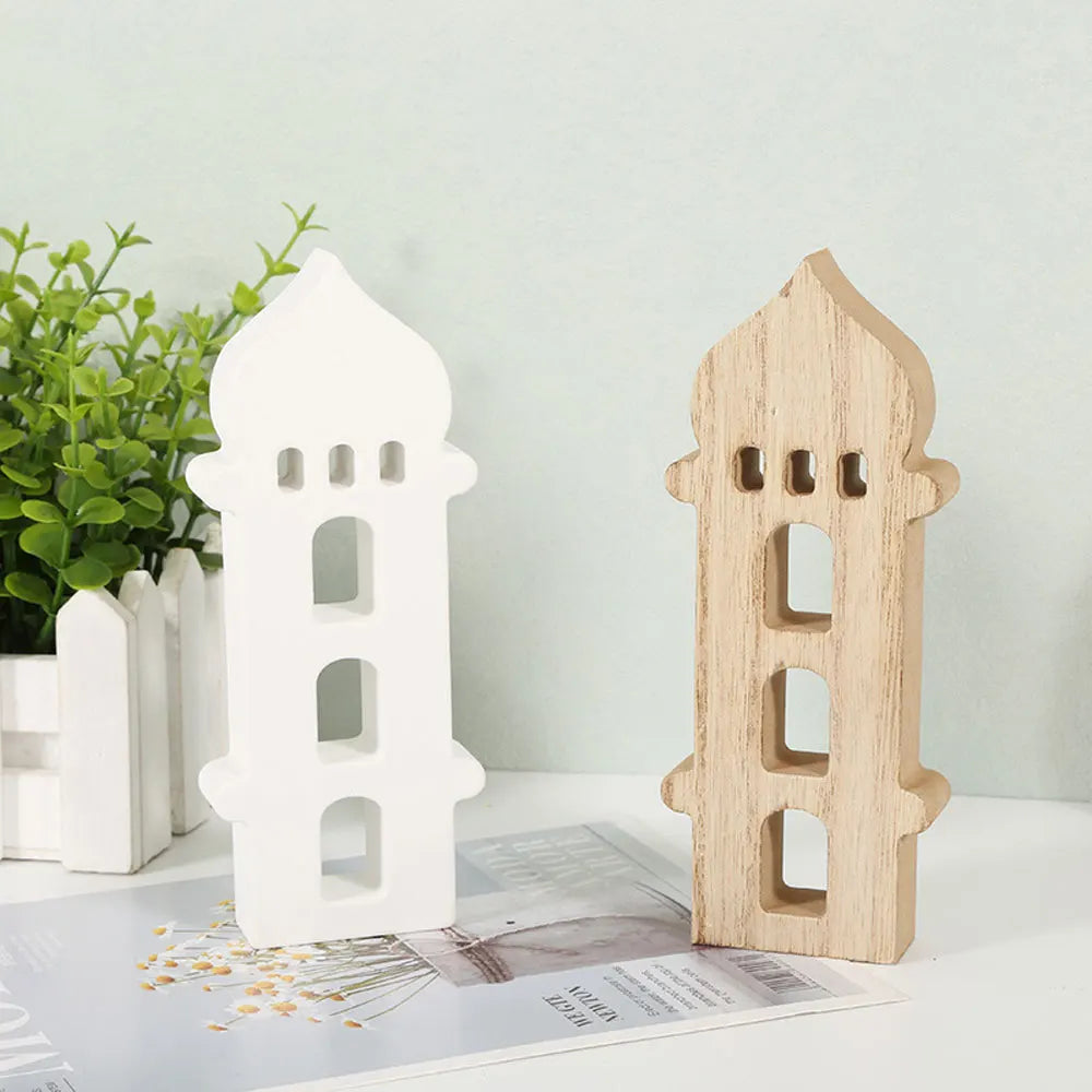 Ramadan Wooden Ornament – Islamic Home Decoration