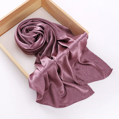 Women's Chiffon Hijab Scarf – Lightweight Silk-Feel Headscarf