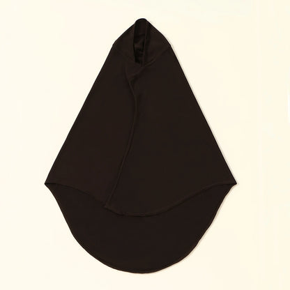Instant Hijab with Neck Coverage – Solid Color