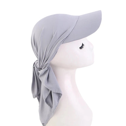 Women's Instant Hijab Cap – Slip-On Turban Bonnet