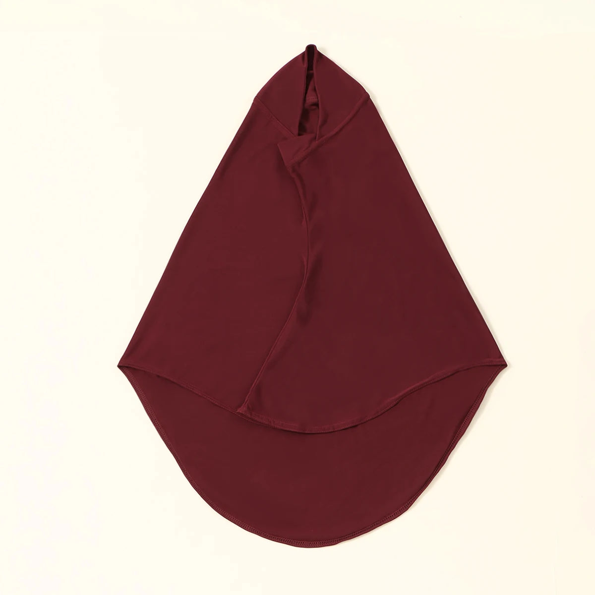 Instant Hijab with Neck Coverage – Solid Color