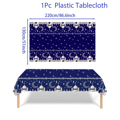 Ramadan Table Runner – Islamic Home & Party Decoration
