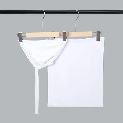 2-Piece Chiffon Hijab & Matching Undercap Set – Plain Shawl with Inner Cap for Women | 42 Colors