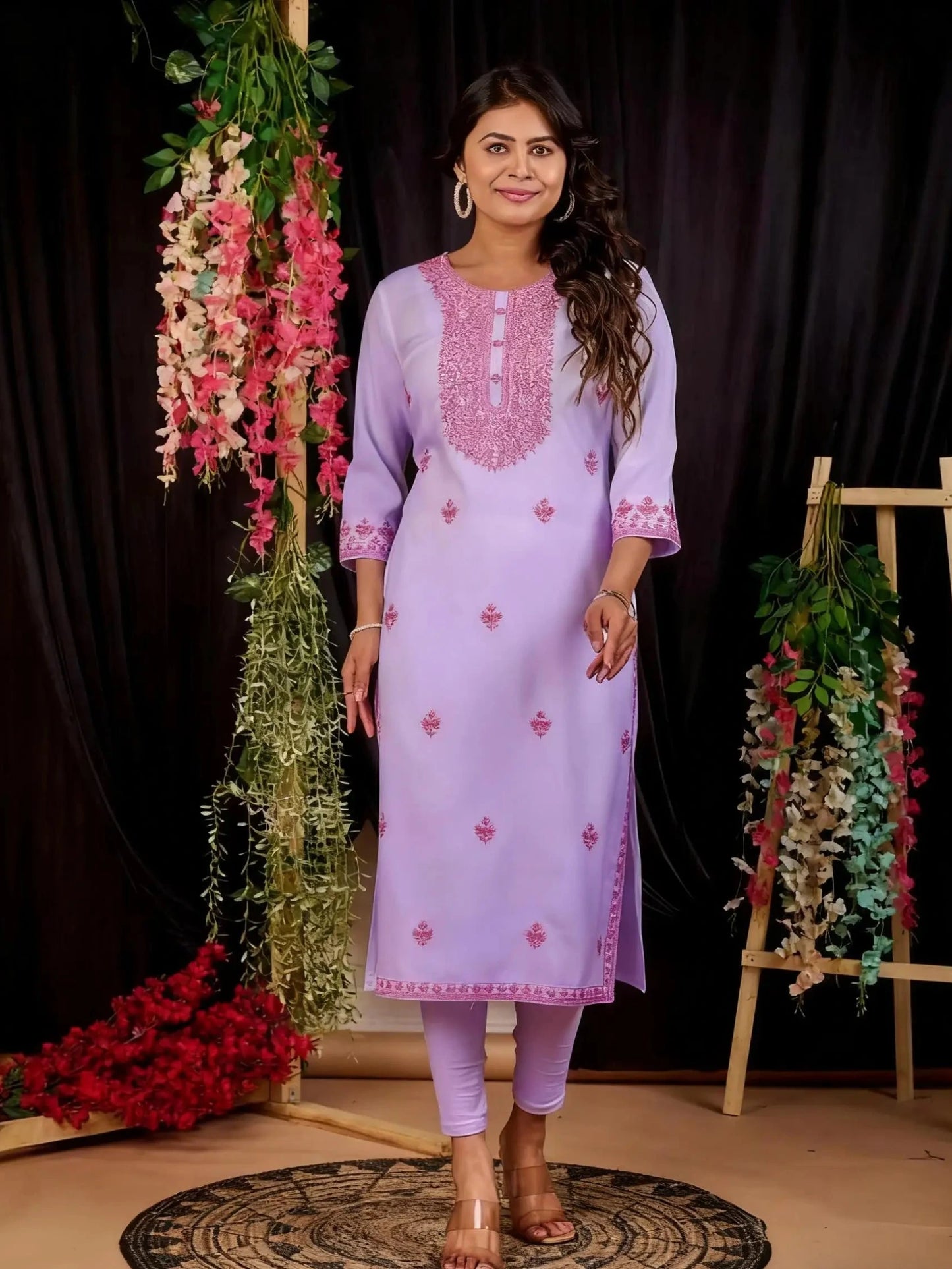 Women's Straight-Cut Abaya – Casual Modest Dress