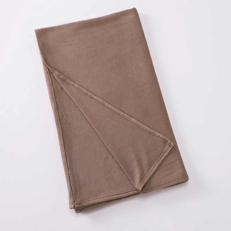 Jersey Instant Hijab – Plain Scarf, 180 × 70 cm
