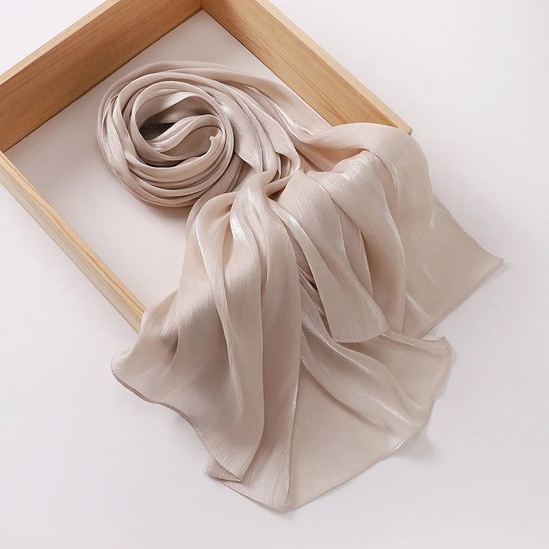 Premium Chiffon Hijab Scarf for Women | Soft Long Veil & Shawl | 20 Colors