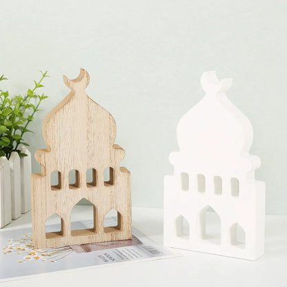 Ramadan Wooden Ornament – Islamic Home Decoration