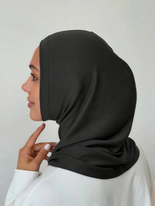 Women's Instant Inner Hijab Cap – Soft Underscarf Bonnet, All-Season