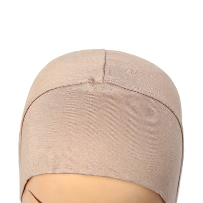 Women's Full-Cover Ninja Underscarf Bonnet – High-Stretch Cotton Jersey, 28 Colors