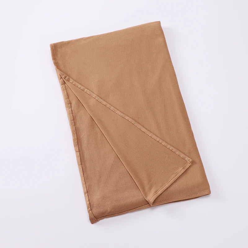 Jersey Instant Hijab – Plain Scarf, 180 × 70 cm