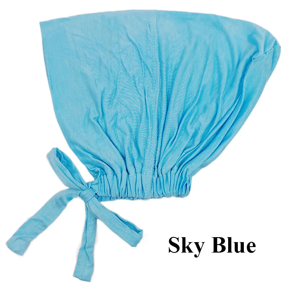 Soft Modal Inner Hijab Cap – Islamic Underscarf Bonnet (24 Colors)