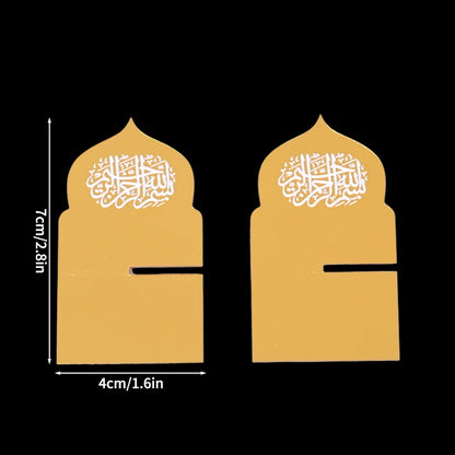 Acrylic Ramadan Dates Holder – Tabletop Serving Display