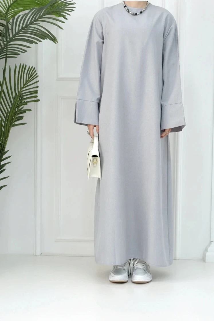 Women's Dubai Abaya – Loose Elegant Closed Modest Dress