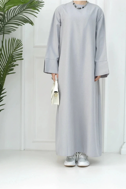 Women's Dubai Abaya – Loose Elegant Closed Modest Dress