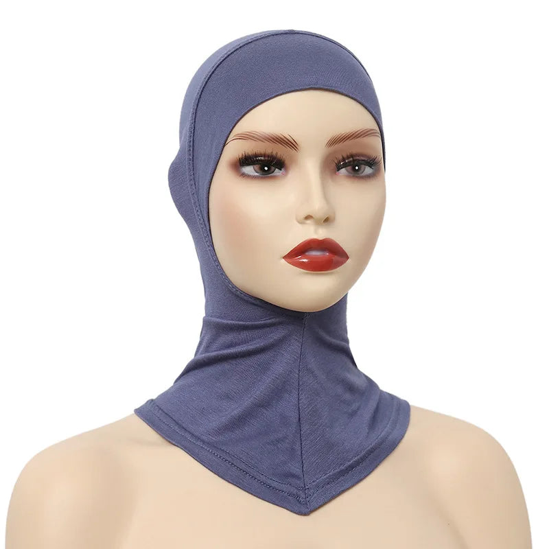 Women's Ninja Underscarf Inner Hijab Cap – Modal Velvet, 15 Colors
