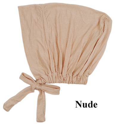 Soft Modal Inner Hijab Cap – Islamic Underscarf Bonnet (24 Colors)