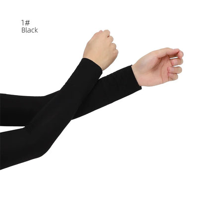 Modest Arm Cover Sleeves for Women – Cotton-Spandex Hijab Undersleeves (10 Colors)