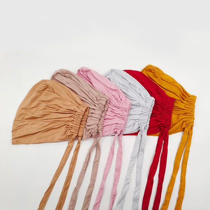 Soft Modal Inner Hijab Cap – Islamic Underscarf Bonnet (24 Colors)