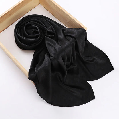 Women's Chiffon Hijab Scarf – Lightweight Silk-Feel Headscarf