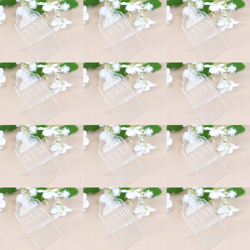 Acrylic Ramadan Dates Holder – Tabletop Serving Display