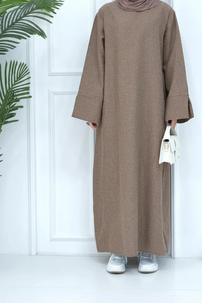 Women's Dubai Abaya – Loose Elegant Closed Modest Dress