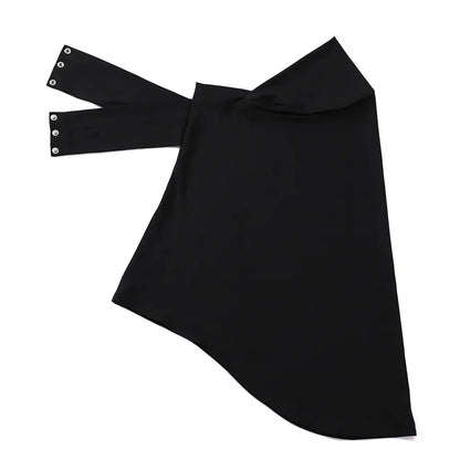 Instant Jersey Hijab Undercap – Full Cover Snap Fastener Head Wrap (16 Colors)