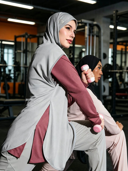 Hooded Sports Hijab – Easy-Wear Instant Headscarf