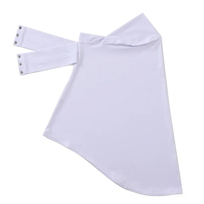 Instant Jersey Hijab Undercap – Full Cover Snap Fastener Head Wrap (16 Colors)