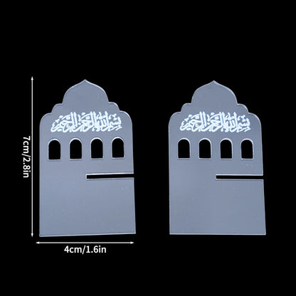 Acrylic Ramadan Dates Holder – Tabletop Serving Display