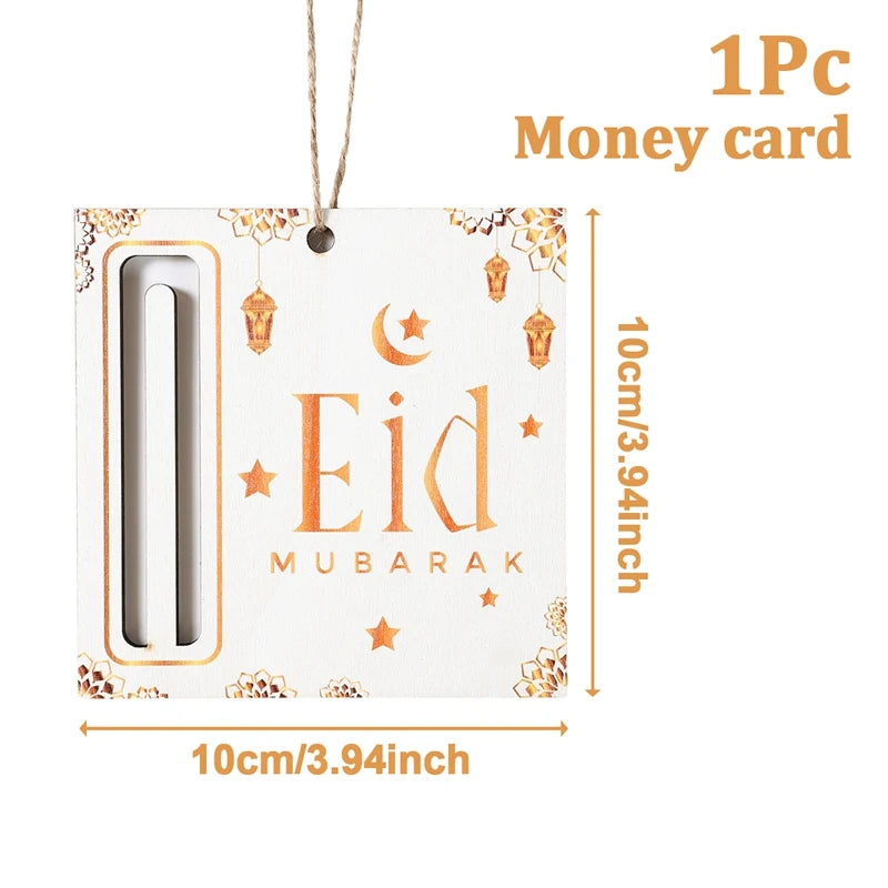 Eid Mubarak Money Gift Cards