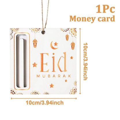 Eid Mubarak Money Gift Cards
