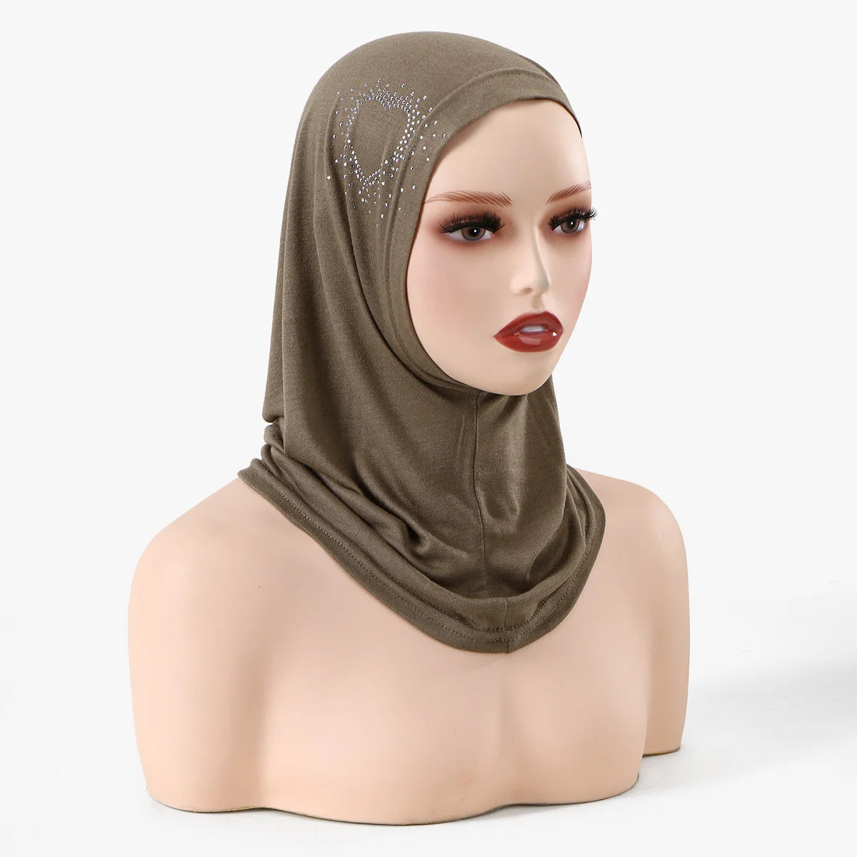 Women's Instant Inner Hijab Cap – Soft Underscarf Bonnet, All-Season