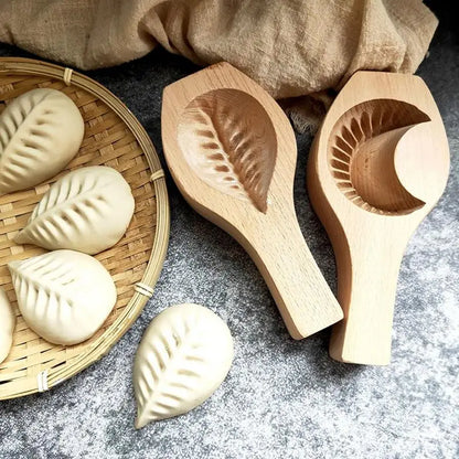 Wooden Mooncake & Eid Cookie Mold – Embossing Stamp for Baking & Gifting