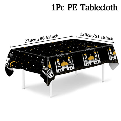 Ramadan Table Runner – Islamic Home & Party Decoration