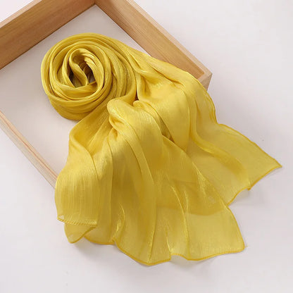 Premium Chiffon Hijab Scarf for Women | Soft Long Veil & Shawl | 20 Colors