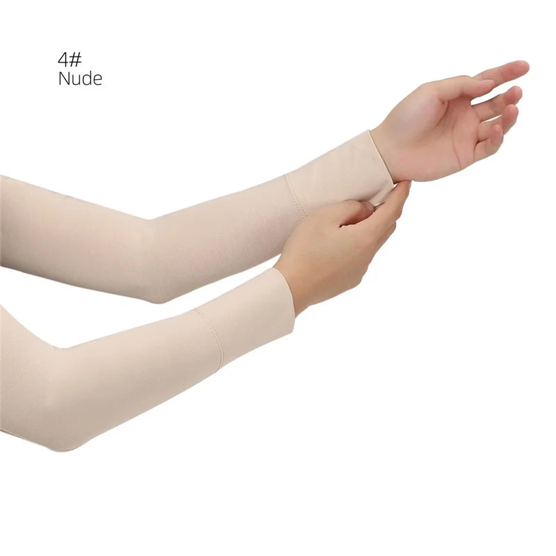 Modest Arm Cover Sleeves for Women – Cotton-Spandex Hijab Undersleeves (10 Colors)