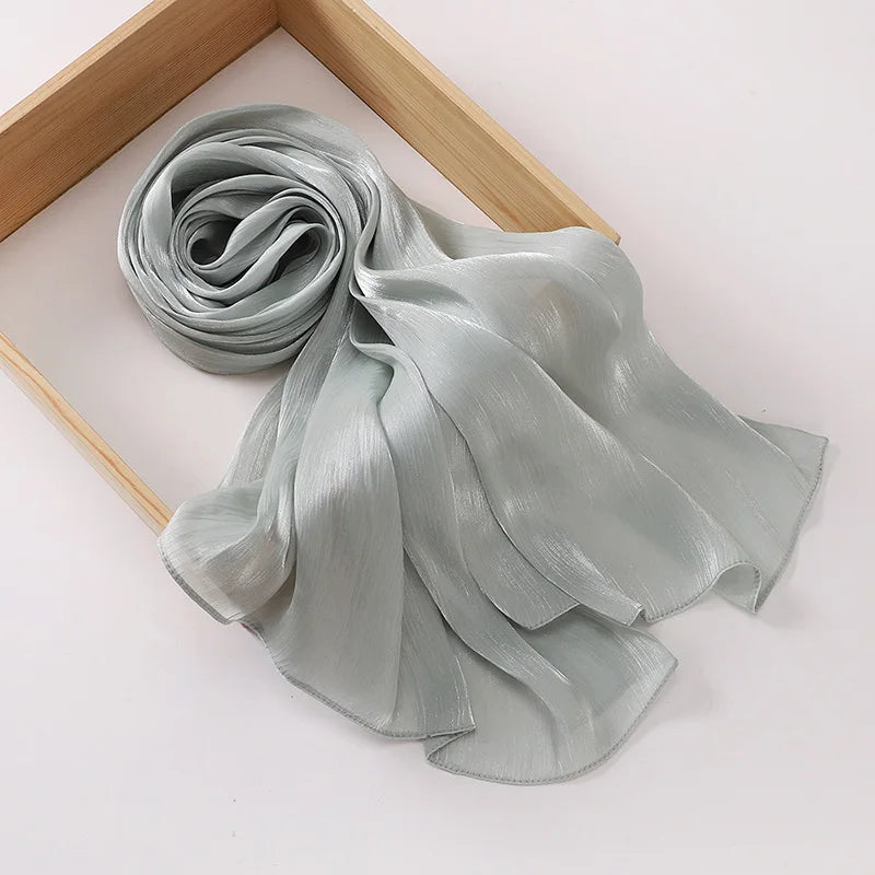 Premium Chiffon Hijab Scarf for Women | Soft Long Veil & Shawl | 20 Colors